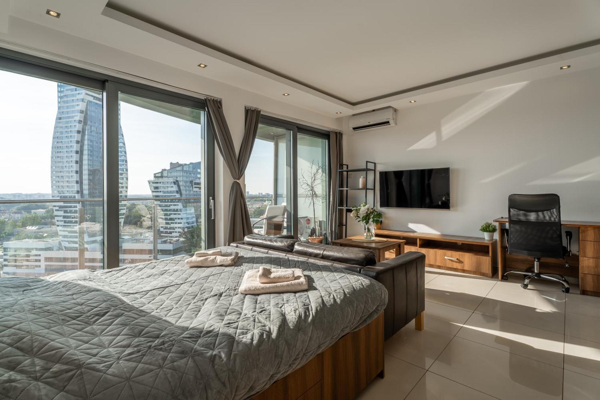 Appartamento Capital Towers Premium Sunset 15Th Floor & Darmowy Parking Podziemny Rzeszów Esterno foto